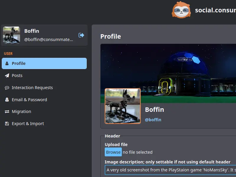Click to read 'Moving to GoToSocial'
